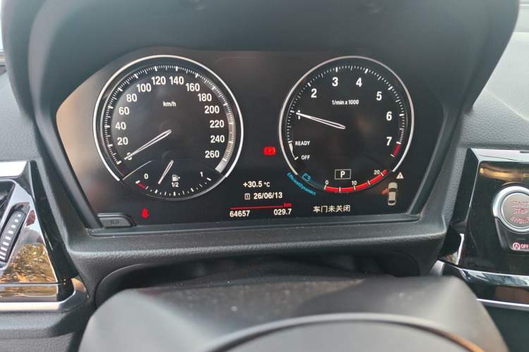 Used BMW 1 Series 2021 125i M Sport Night Edition Odometer Close Up