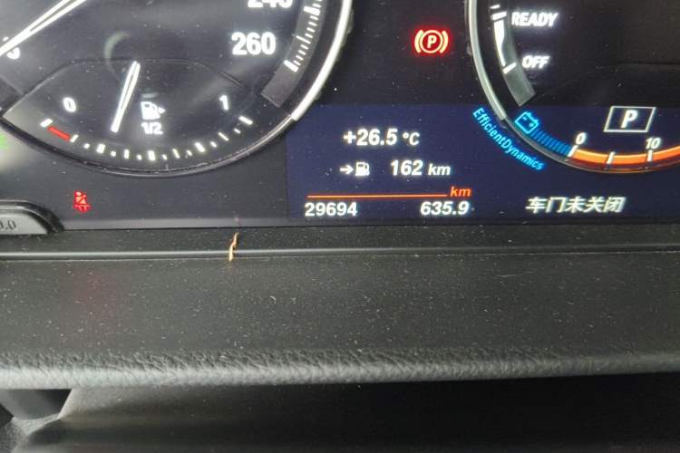 Used BMW 1 Series 2021 Revised 120i M Sport Edition Odometer Close Up