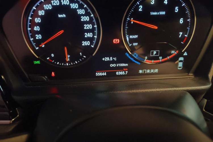 Used BMW 1 Series 2021 Revised 120i M Sport Night Edition Odometer Close Up