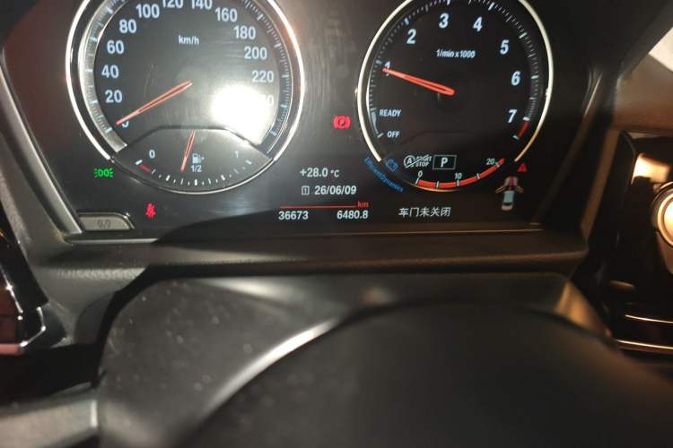 Used BMW 1 Series 2021 Revised 120i M Sport Night Edition Odometer Close Up