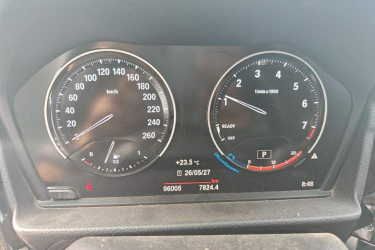Used BMW 1 Series 2021 120i M Sport Edition Odometer Close Up