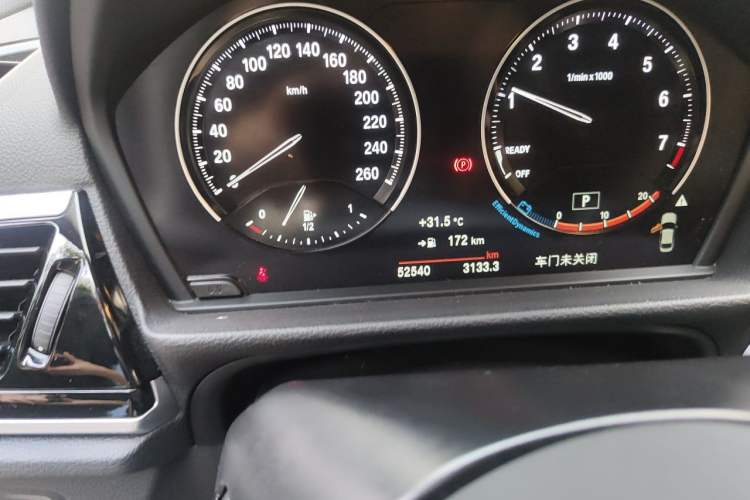 Used BMW 1 Series 2021 Revised 120i M Sport Edition Odometer Close Up