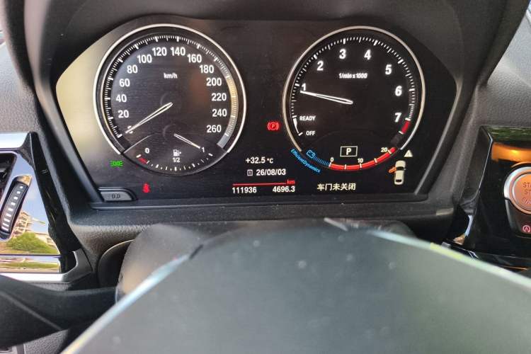 Used BMW 1 Series 2021 Revised 120i M Sport Edition Odometer Close Up