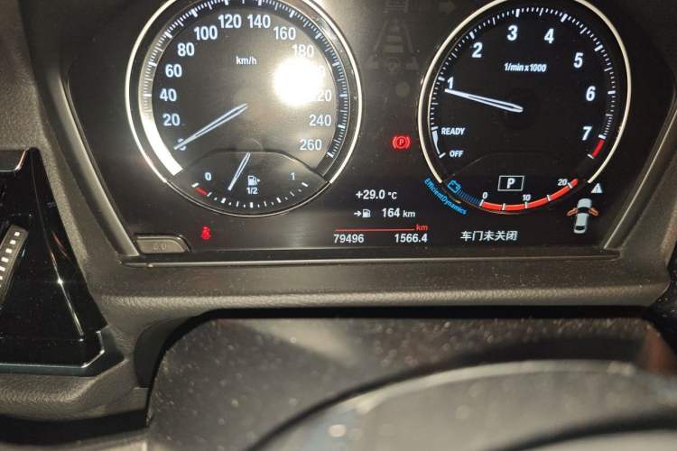 Used BMW 1 Series 2021 Revised 120i M Sport Edition Odometer Close Up