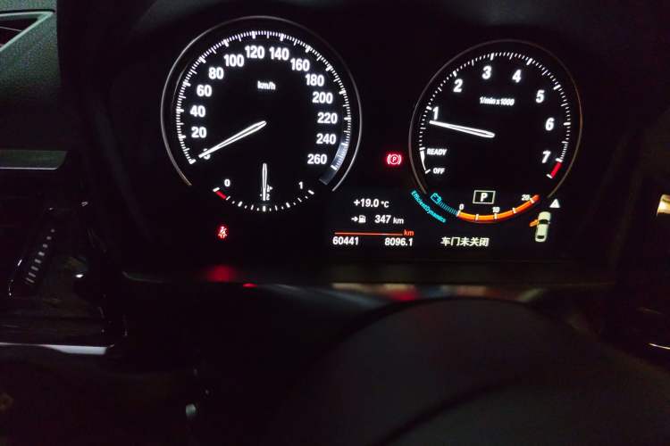 Used BMW 1 Series 2021 125i M Sport Night Edition Odometer Close Up