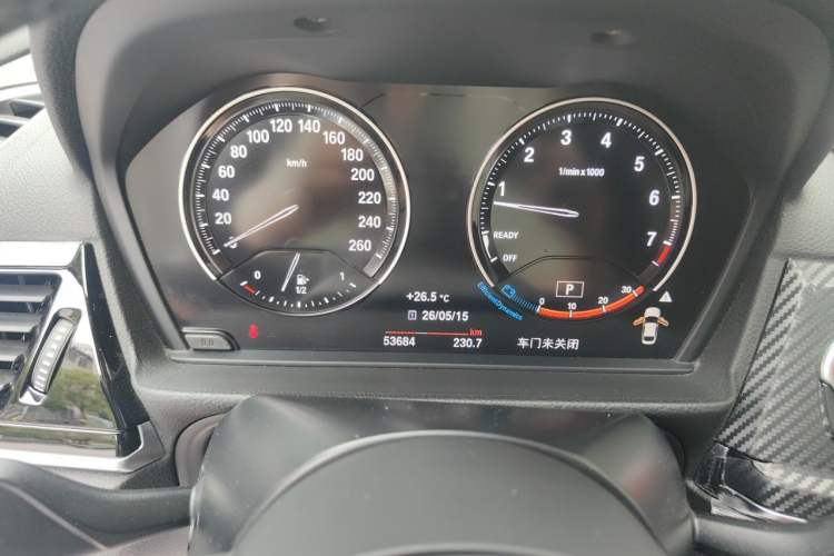 Used BMW 1 Series 2021 125i M Sport Night Edition Odometer Close Up