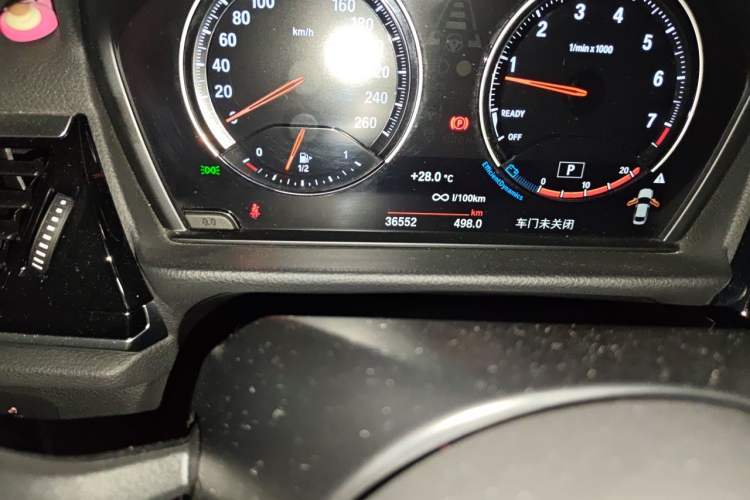 Used BMW 1 Series 2021 125i M Sport Night Edition Odometer Close Up