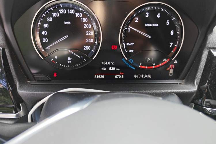 Used BMW 1 Series 2021 120i M Sport Edition Odometer Close Up