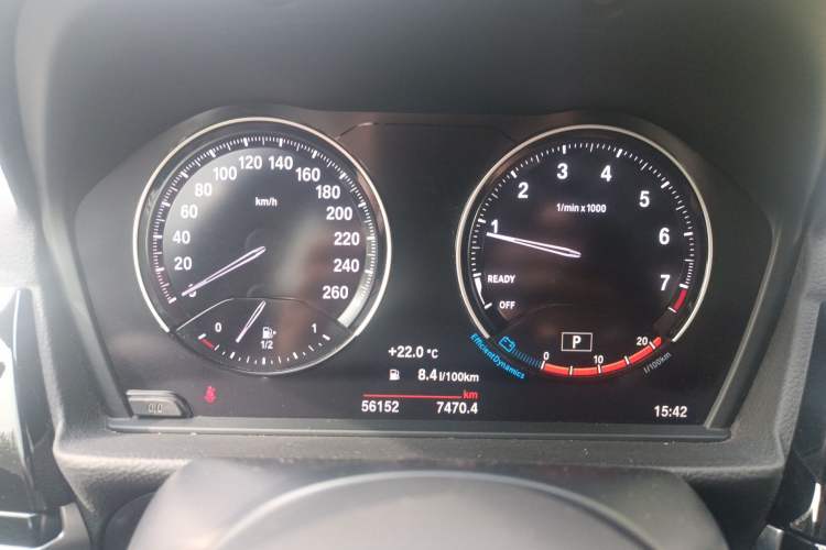 Used BMW 1 Series 2021 120i M Sport Night Edition Odometer Close Up
