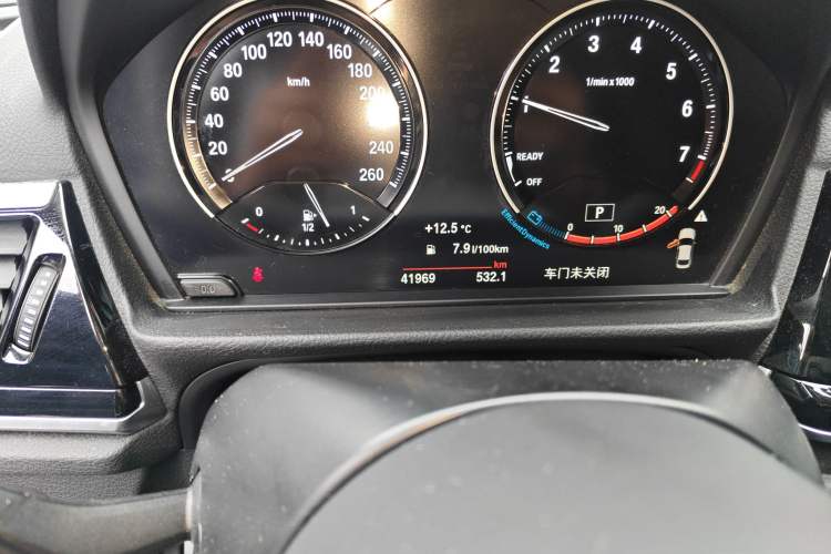 Used BMW 1 Series 2021 Revised 120i M Sport Night Edition Odometer Close Up