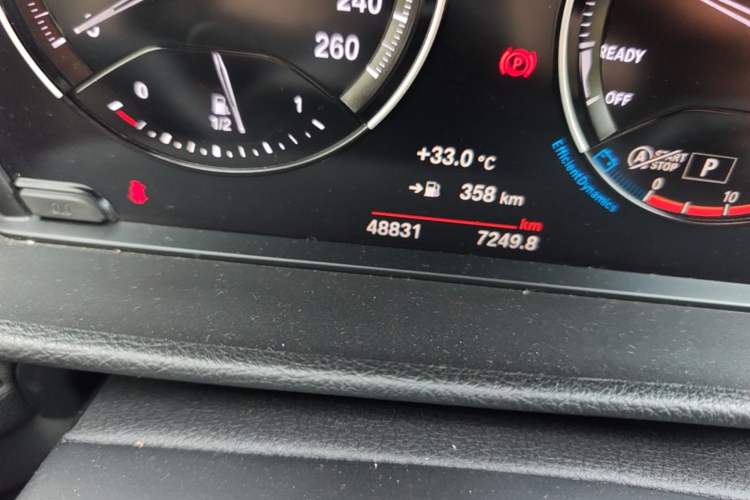 Used BMW 1 Series 2021 120i M Sport Night Edition Odometer Close Up