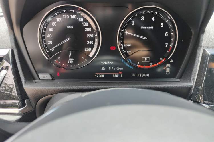 Used BMW 1 Series 2021 120i M Sport Edition Odometer Close Up