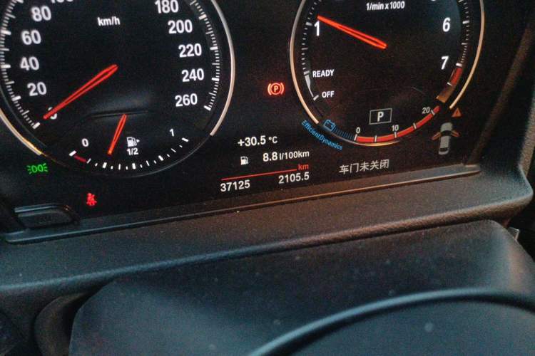 Used BMW 1 Series 2021 120i M Sport Night Edition Odometer Close Up