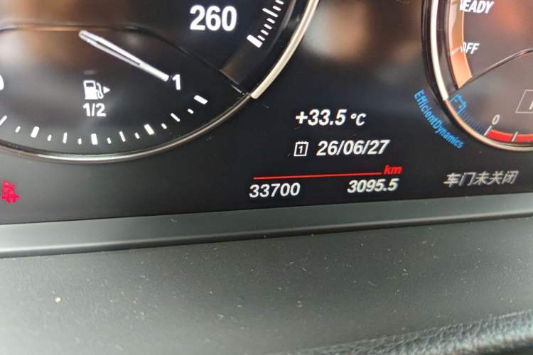 Used BMW 1 Series 2021 125i M Sport Night Edition Odometer Close Up