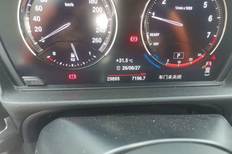 Used BMW 1 Series 2021 120i M Sport Night Edition Odometer Close Up