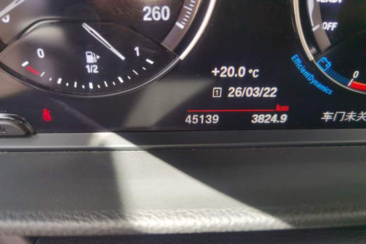 Used BMW 1 Series 2021 120i M Sport Edition Odometer Close Up