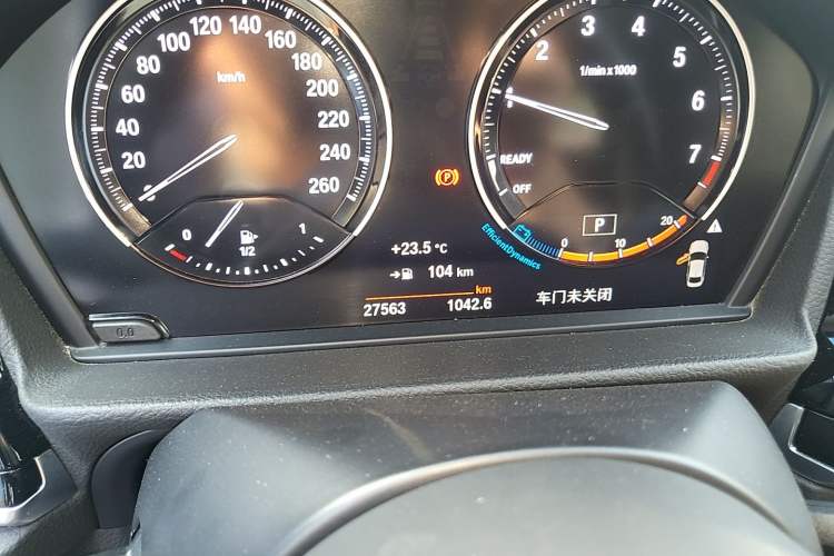 Used BMW 1 Series 2021 120i M Sport Night Edition Odometer Close Up