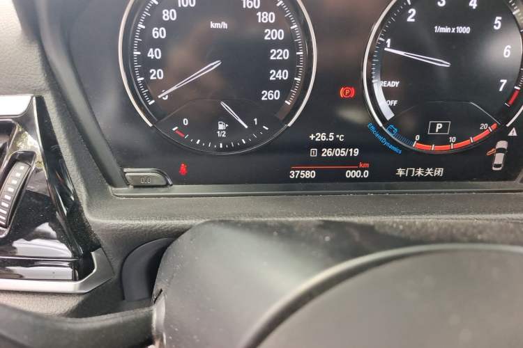 Used BMW 1 Series 2021 120i M Sport Night Edition Odometer Close Up