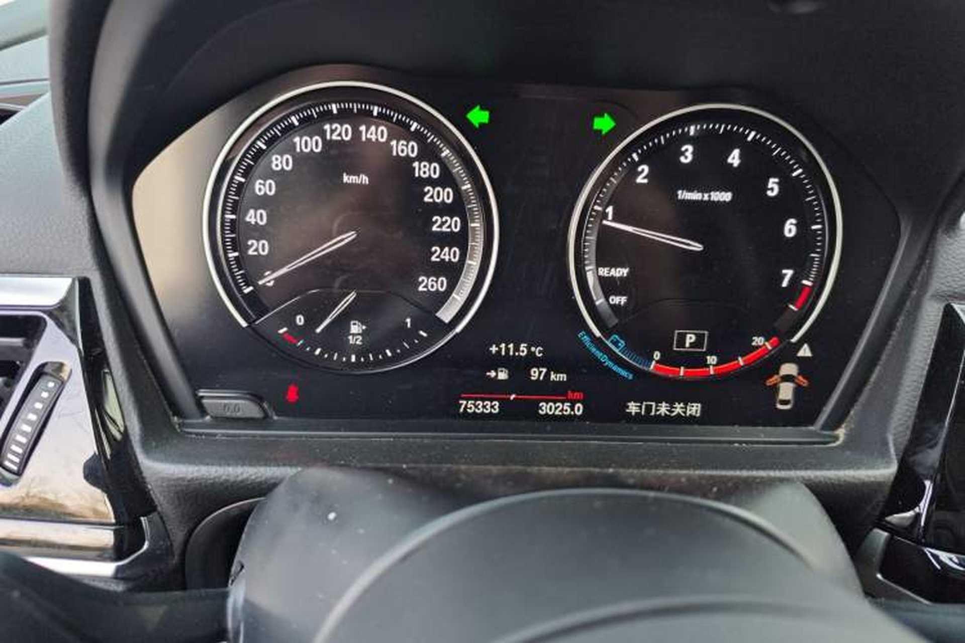 Used BMW 1 Series 2021 Revised 120i M Sport Night Edition Odometer Close Up