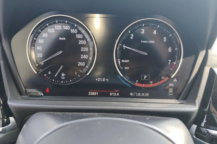 Used BMW 1 Series 2021 120i M Sport Night Edition Odometer Close Up