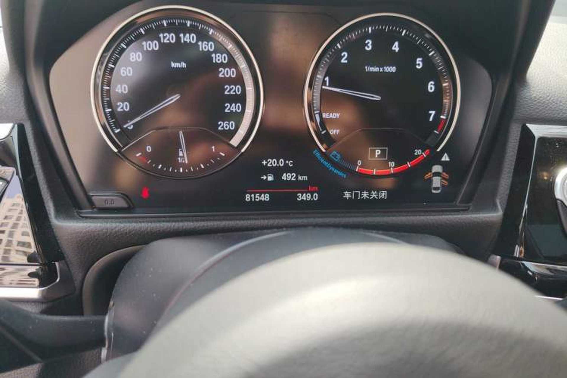 Used BMW 1 Series 2021 125i M Sport Night Edition Odometer Close Up