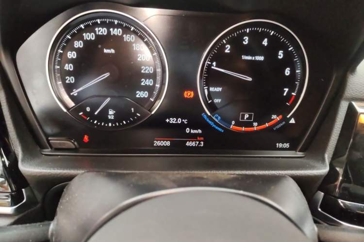 Used BMW 1 Series 2021 120i M Sport Night Edition Odometer Close Up