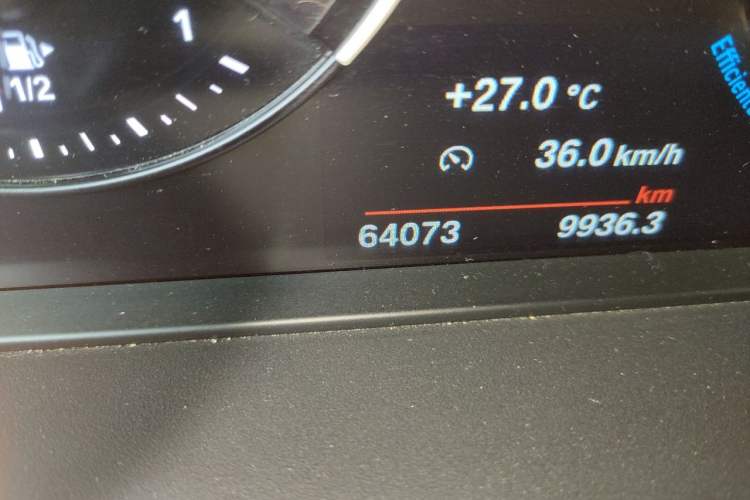 Used BMW 1 Series 2021 Revised 120i M Sport Night Edition Odometer Close Up