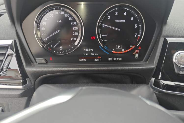 Used BMW 1 Series 2021 120i M Sport Edition Odometer Close Up
