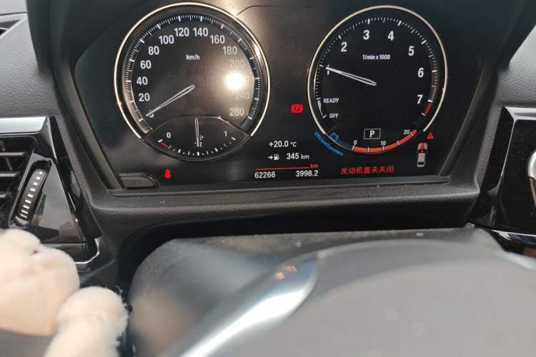 Used BMW 1 Series 2021 Revised 120i M Sport Edition Odometer Close Up
