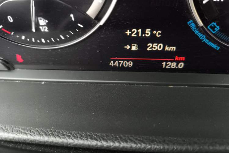 Used BMW 1 Series 2021 Revised 120i M Sport Edition Odometer Close Up
