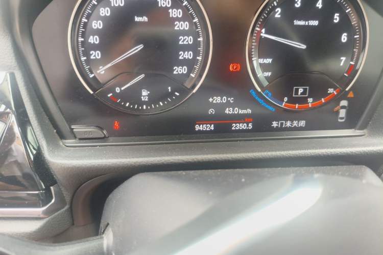 Used BMW 1 Series 2021 120i M Sport Edition Odometer Close Up