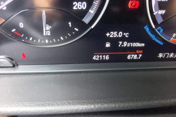 Used BMW 1 Series 2021 Revised 120i M Sport Night Edition Odometer Close Up