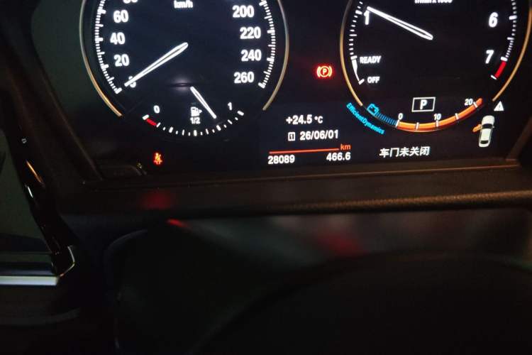 Used BMW 1 Series 2021 Revised 120i M Sport Night Edition Odometer Close Up