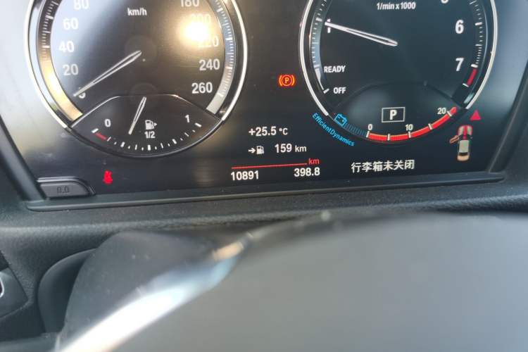 Used BMW 1 Series 2021 Revised 120i M Sport Edition Odometer Close Up