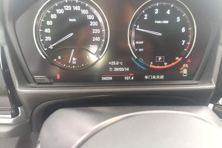 Used BMW 1 Series 2021 120i M Sport Night Edition Odometer Close Up