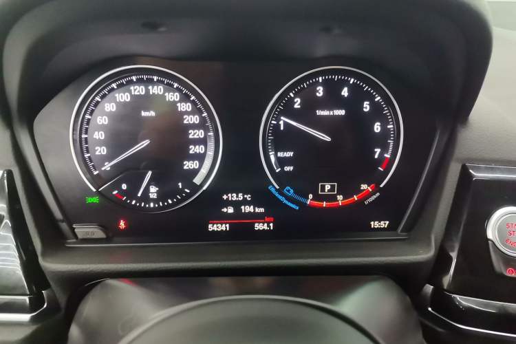 Used BMW 1 Series 2021 125i M Sport Night Edition Odometer Close Up