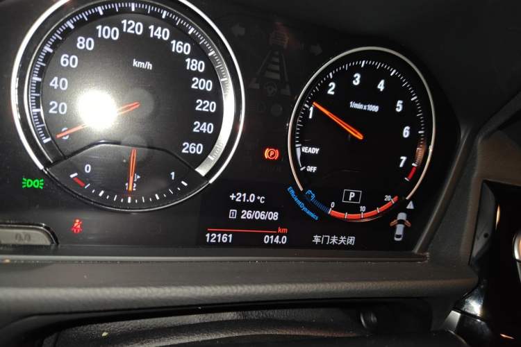 Used BMW 1 Series 2021 Revised 120i M Sport Edition Odometer Close Up