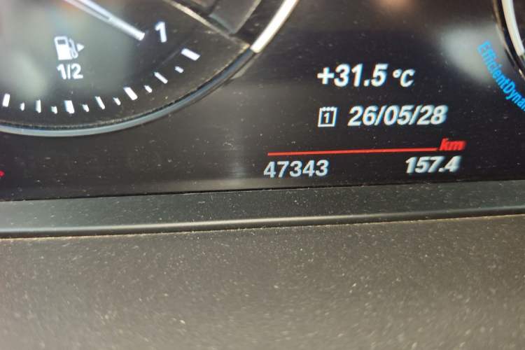Used BMW 1 Series 2021 Revised 120i M Sport Edition Odometer Close Up
