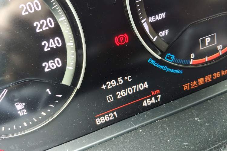 Used BMW 1 Series 2021 125i M Sport Night Edition Odometer Close Up