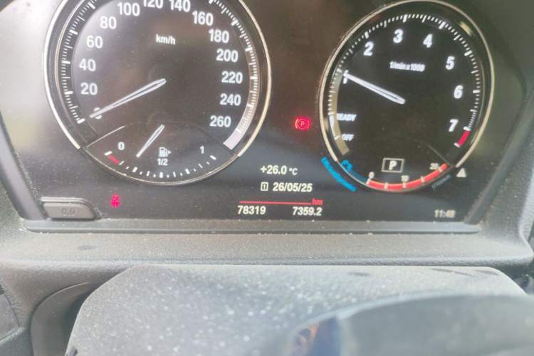 Used BMW 1 Series 2021 Revised 120i M Sport Edition Odometer Close Up