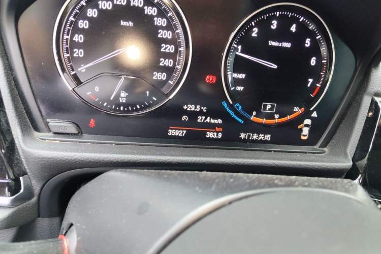 Used BMW 1 Series 2021 Restyled 125i M Sport Night Edition Odometer Close Up