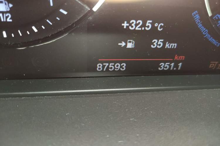 Used BMW 1 Series 2021 125i M Sport Night Edition Odometer Close Up