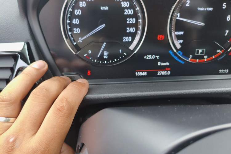 Used BMW 1 Series 2021 Revised 120i M Sport Night Edition Odometer Close Up