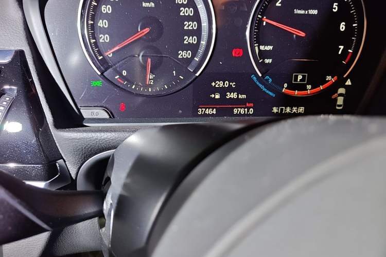 Used BMW 1 Series 2021 120i M Sport Night Edition Odometer Close Up