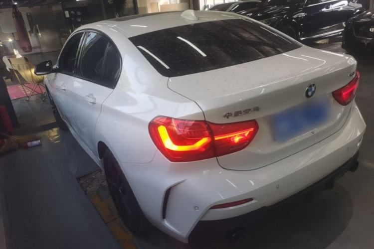 Used BMW 1 Series 2021 Restyled 125i M Sport Night Edition Rear Left 45 Deg