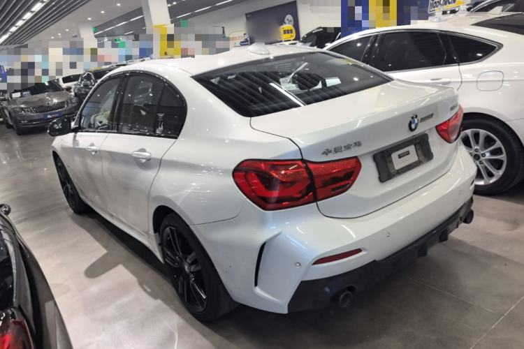 Used BMW 1 Series 2021 125i M Sport Night Edition Rear Left 45 Deg