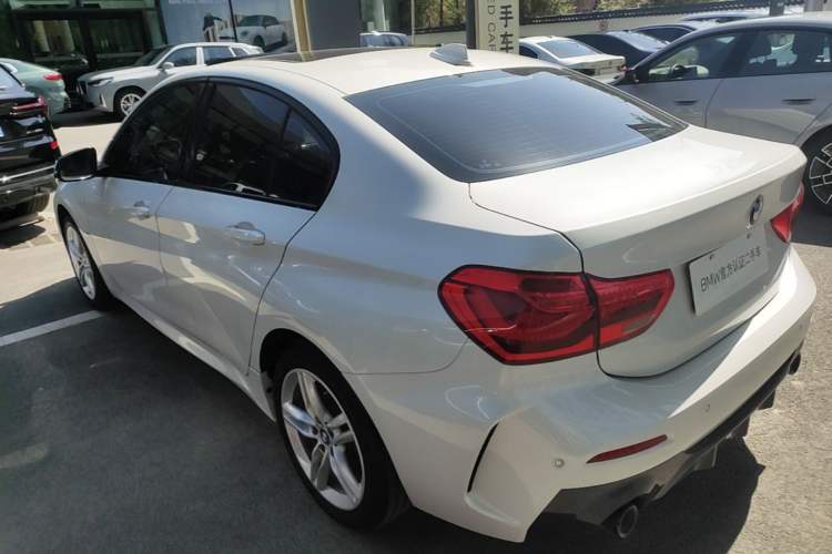 Used BMW 1 Series 2021 120i M Sport Night Edition Rear Left 45 Deg