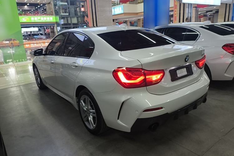 Used BMW 1 Series 2021 120i M Sport Night Edition Rear Left 45 Deg