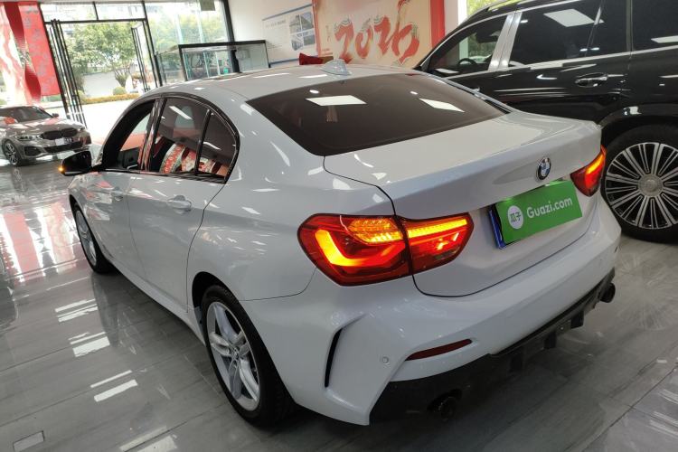Used BMW 1 Series 2021 Revised 120i M Sport Night Edition Rear Left 45 Deg