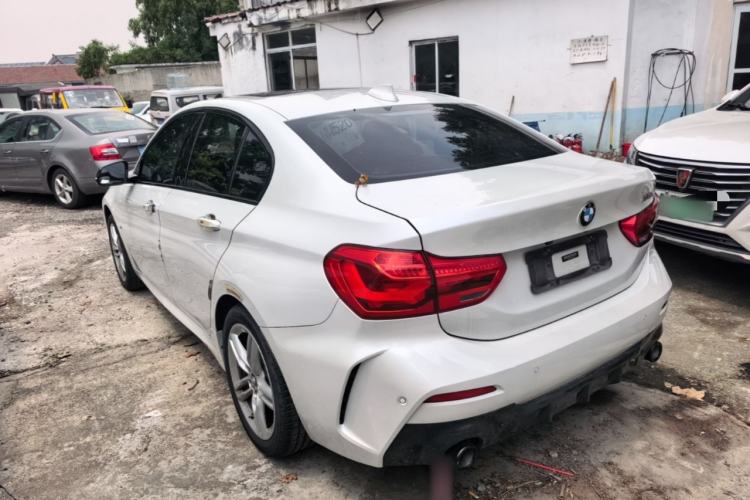 Used BMW 1 Series 2021 120i M Sport Night Edition Rear Left 45 Deg